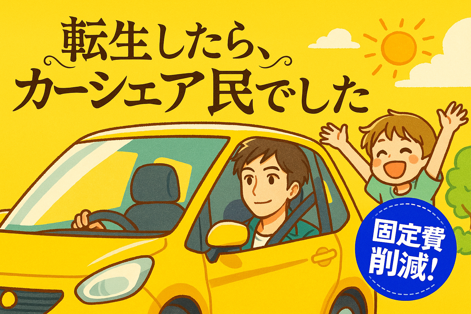 固定費ゼロで“車ある生活”を楽しむ方法